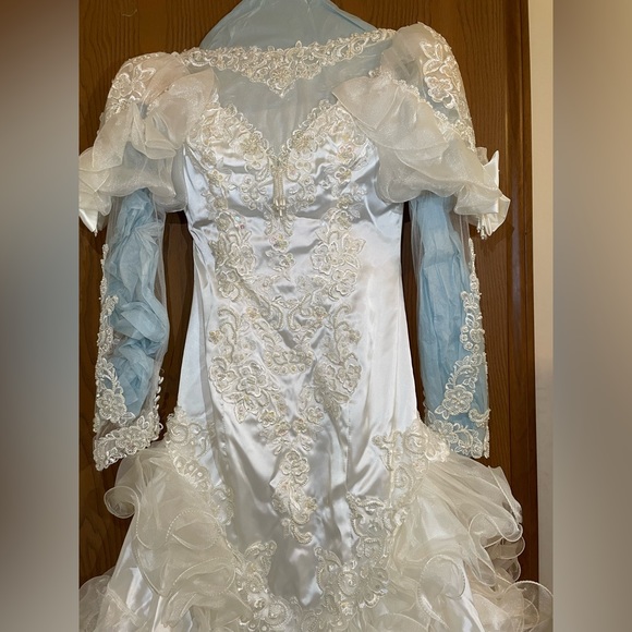 90's Vintage wedding dress